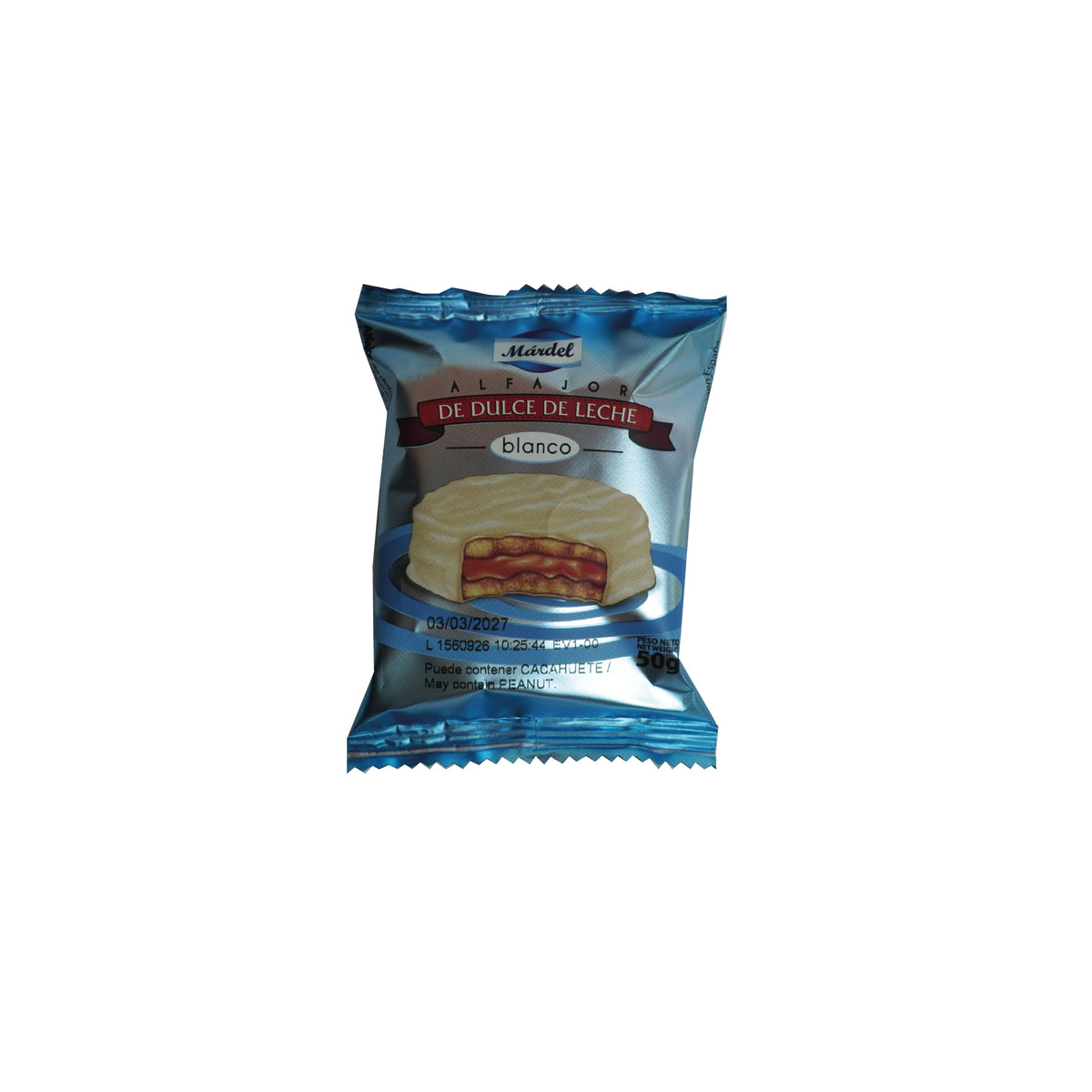 Alfajor blanco Mardel - Facón, productos argentinos en Barcelona